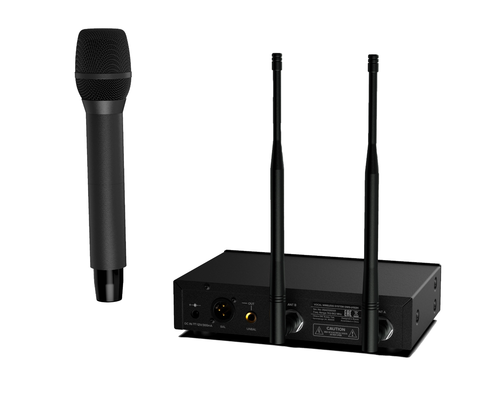 Октава U1200H+ OWS-U1200H plus Беспроводная вокальная система с одним ручным передатчиком, в кейсе. купить в prostore.me