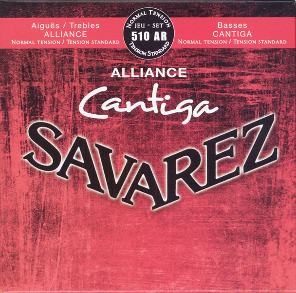 Savarez 510AR Alliance Cantiga Комплект струн для классической гитары, норм.натяжение, посеребр. купить в prostore.me