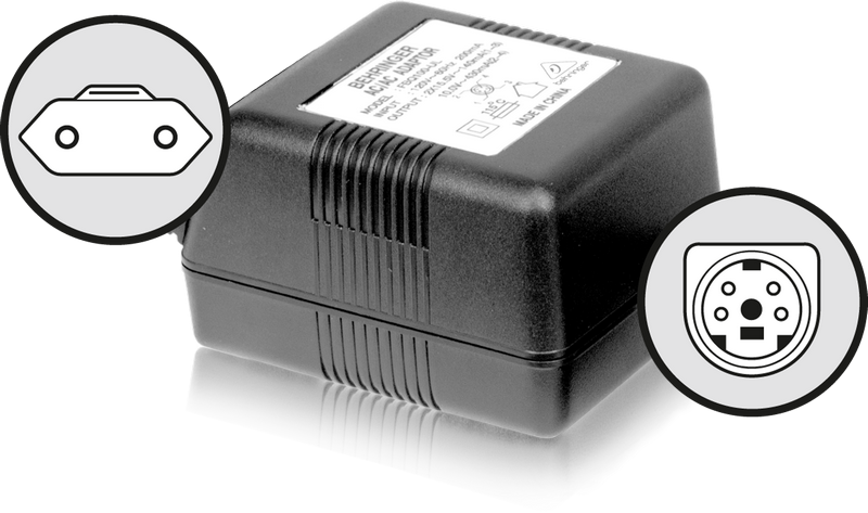 Behringer PSU5-EU -Блок питания (адаптер) для микшеров UB1202, XENYX 1202 and Q1202USB купить в prostore.me