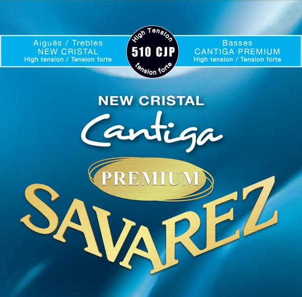 Savarez 510CJP New Cristal Cantiga Premium Комплект струн для классической гитары, сильное натяж. купить в prostore.me