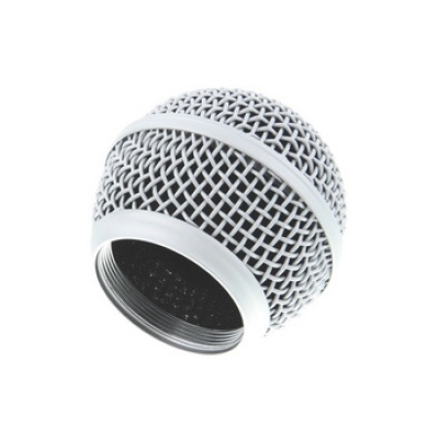 SHURE RK143G сетка защитная посеребренная для микрофона SM58 купить в prostore.me