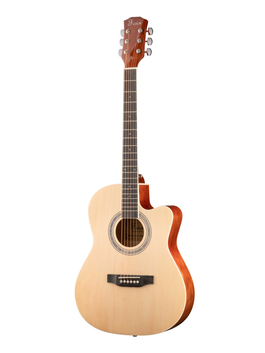 FFG-3039-NAT Акустическая гитара, с вырезом, цвет натуральный, Foix купить в prostore.me