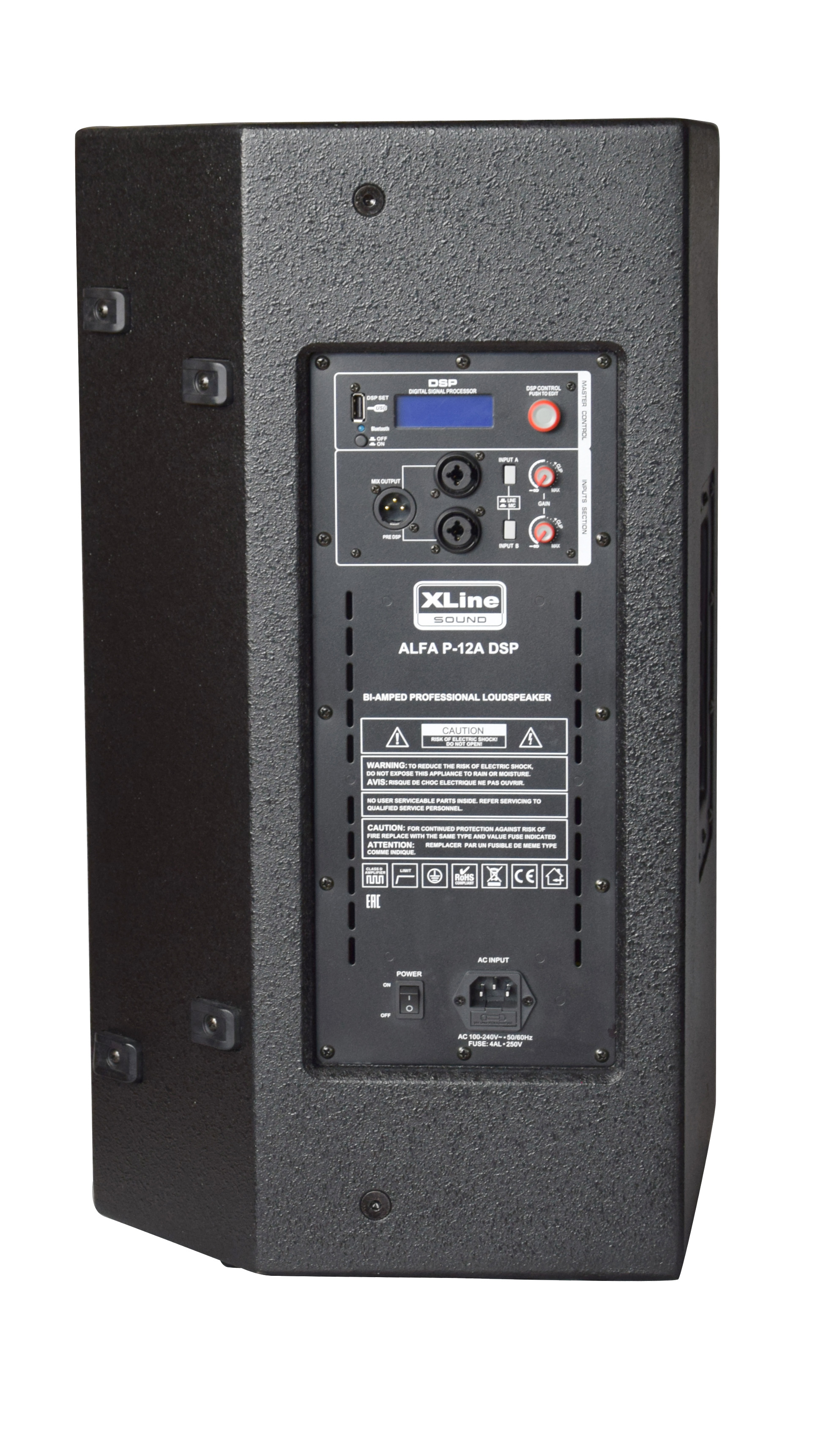 XLine ALFA P-12A DSP Акустическая система активная с DSP и Bluetooth купить в prostore.me