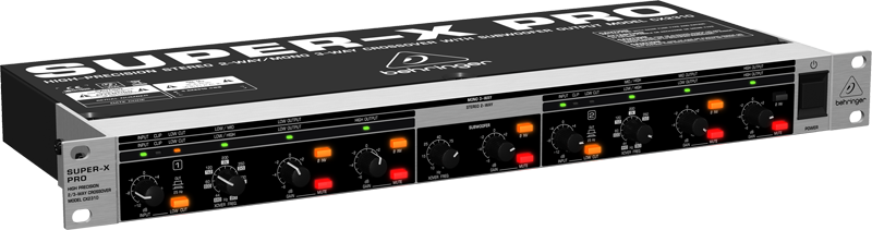 картинка BEHRINGER CX2310 V2 - кроссовер двухполосный стерео/3-полосный моно от магазина prostore.me