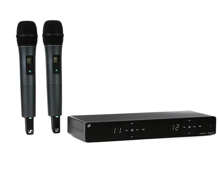 508270 XSW 1-835 DUAL-A Двухканальная беспроводная микрофонная система, 548-572 МГц, Sennheiser