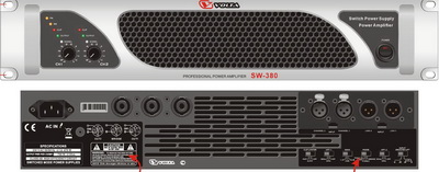 VOLTA SW-570 Профессиональный туринговый усилитель мощности двухканальный