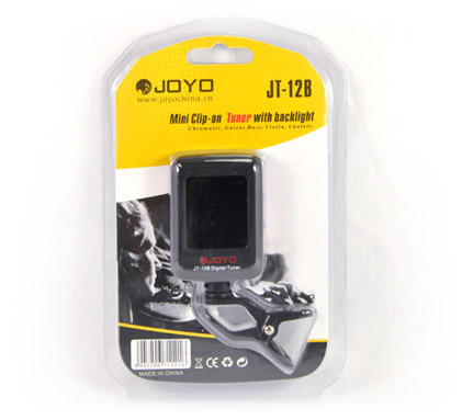 картинка Гитарный тюнер Joyo JT-12B от магазина prostore.me