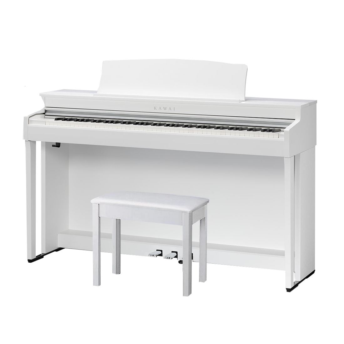 KAWAI CN301 W - цифровое пианино, банкетка, механика Responsive Hammer III, 88 клавиш, цвет белый купить в prostore.me