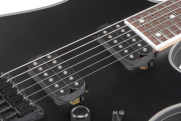 IBANEZ RG7421EX-BKF электрогитара, 7 струн, цвет - чёрный купить в prostore.me