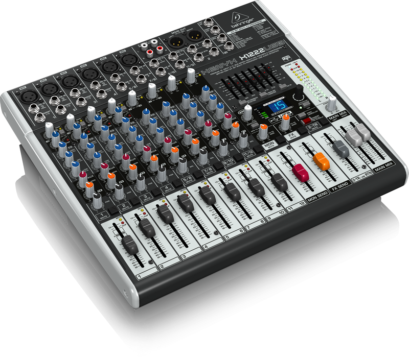 картинка Behringer X1222USB аналоговый микшер, 12 каналов. от магазина prostore.me