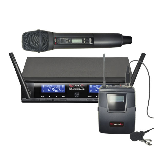 VOLTA DIGITAL 0202X PRO+ Микрофонная цифровая (2.4 МГц) радиосистема.