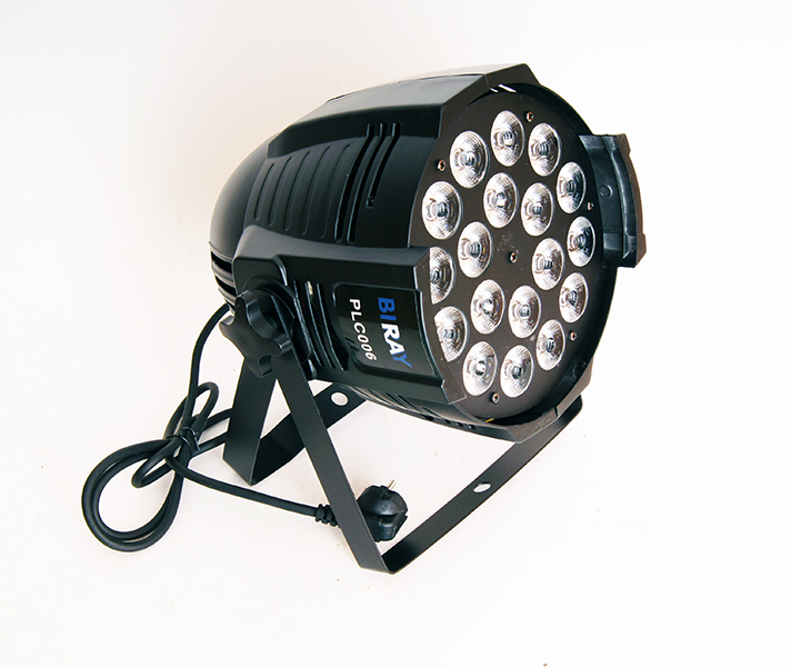 картинка PLC006 Светодиодный прожектор, RGBWAUV 18х12Вт, Bi Ray от магазина prostore.me
