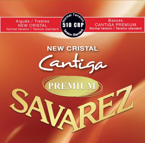 Savarez 510CRP New Cristal Cantiga Premium Комплект струн для классической гитары, нормальное нат. купить в prostore.me