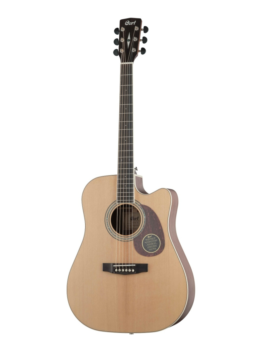 MR710F-NS MR Series Электро-акустическая гитара, с вырезом, цвет натуральный матовый, Cort купить в prostore.me