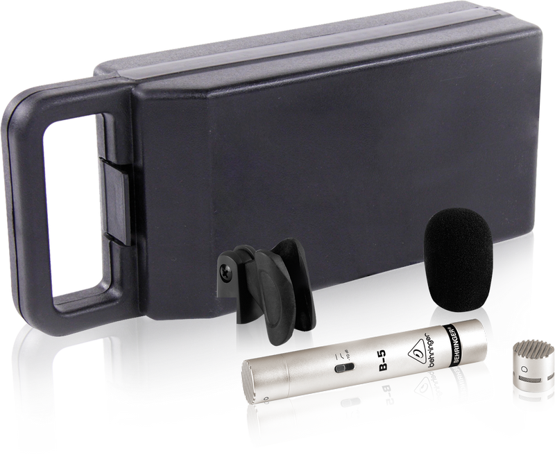 BEHRINGER B-5 - микрофон студийный, конденсаторный, кардиоида купить в prostore.me