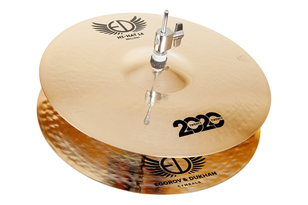 "ED2020HH15BR 2020 Brilliant Hi-Hat Две тарелки 15"", ED Cymbals"