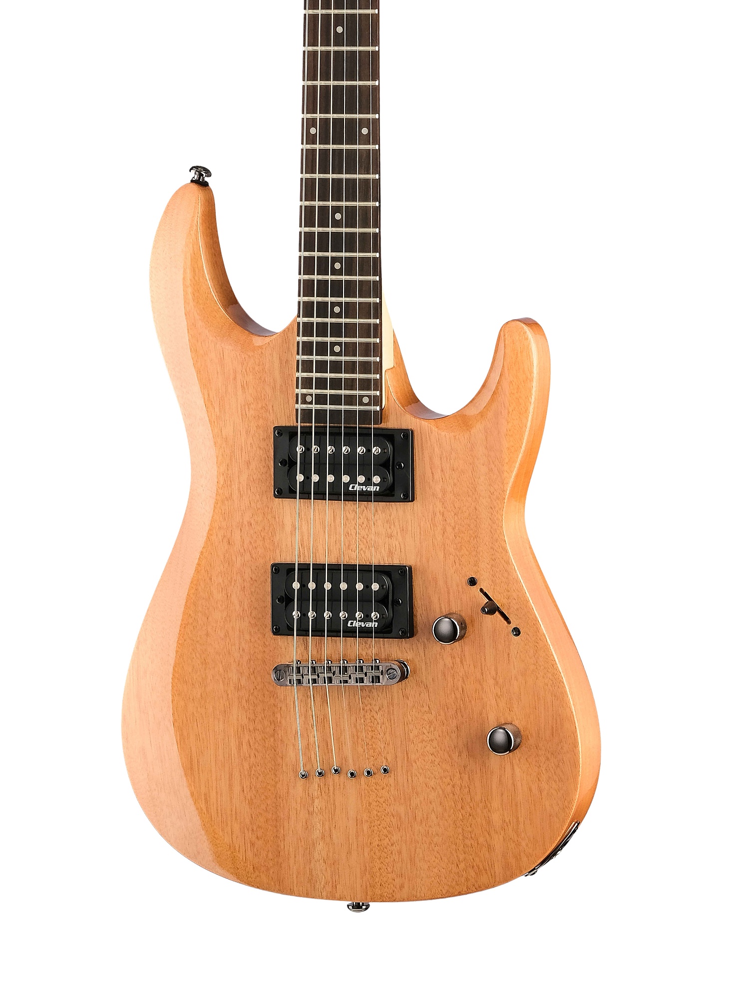 картинка CS-22-N Электрогитара, цвет натуральный, Clevan от магазина prostore.me