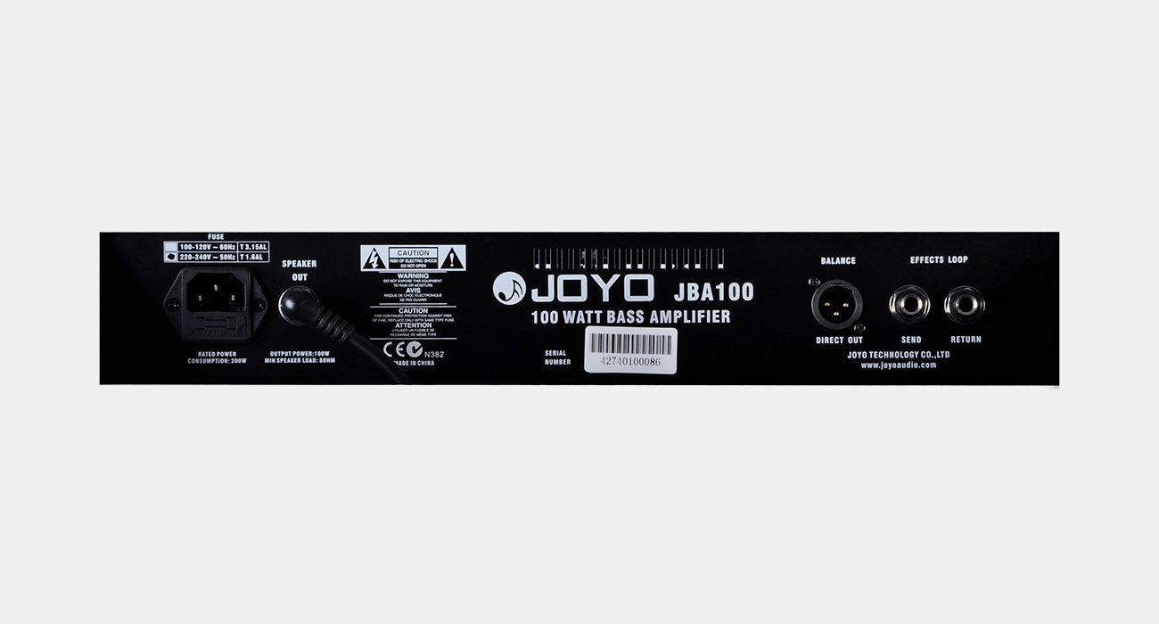 картинка JBA-100 Комбоусилитель для бас-гитары, 100Вт, Joyo от магазина prostore.me