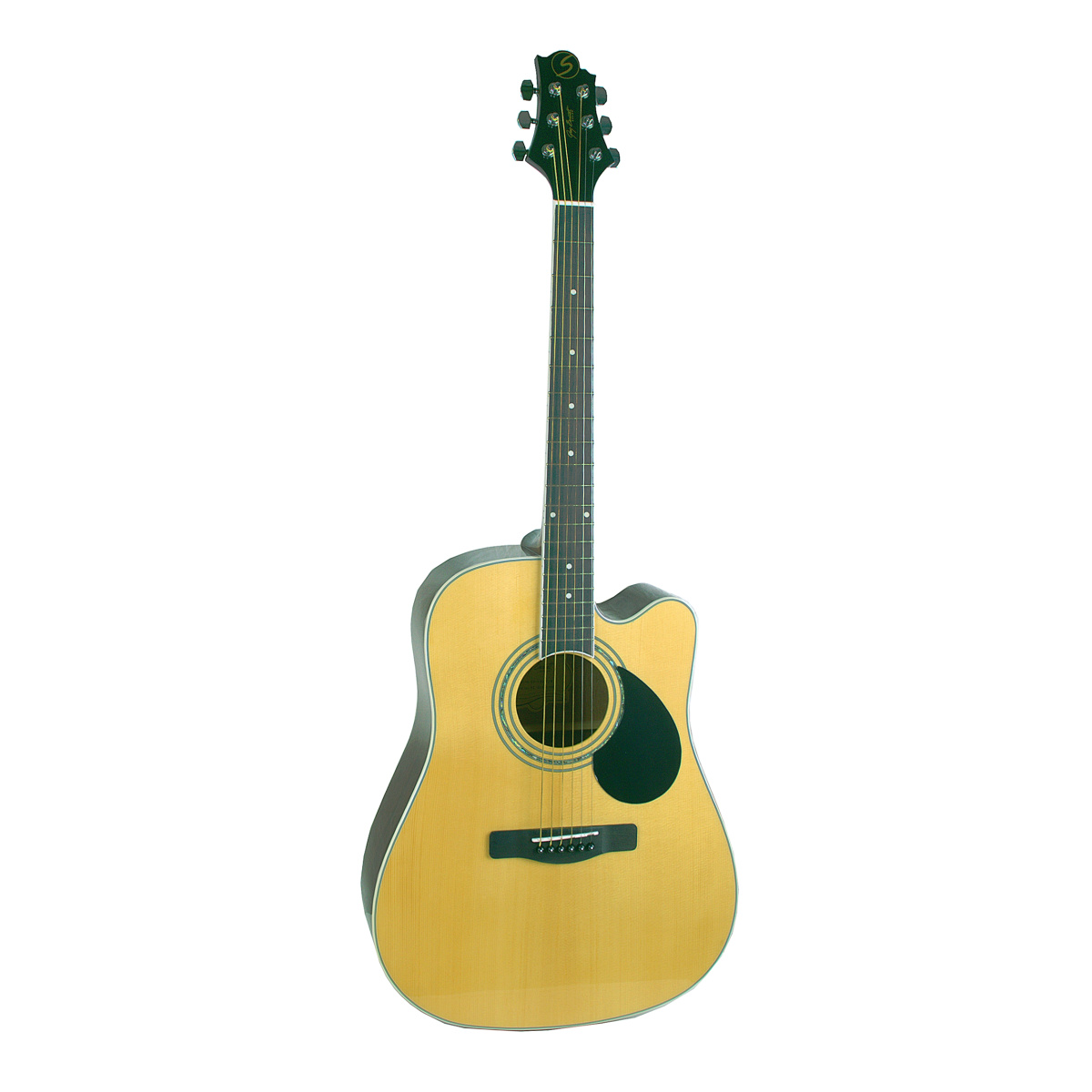 GREG BENNETT GD100SC - акустическая гитара с вырезом, дредноут купить в prostore.me