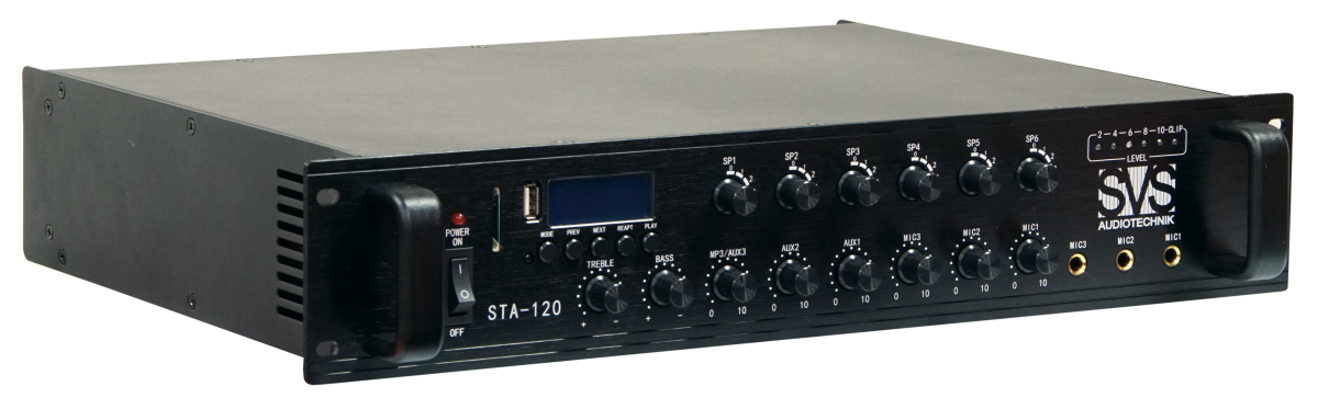 SVS Audiotechnik STA-120 Микшер-усилитель 6-зонный купить в prostore.me