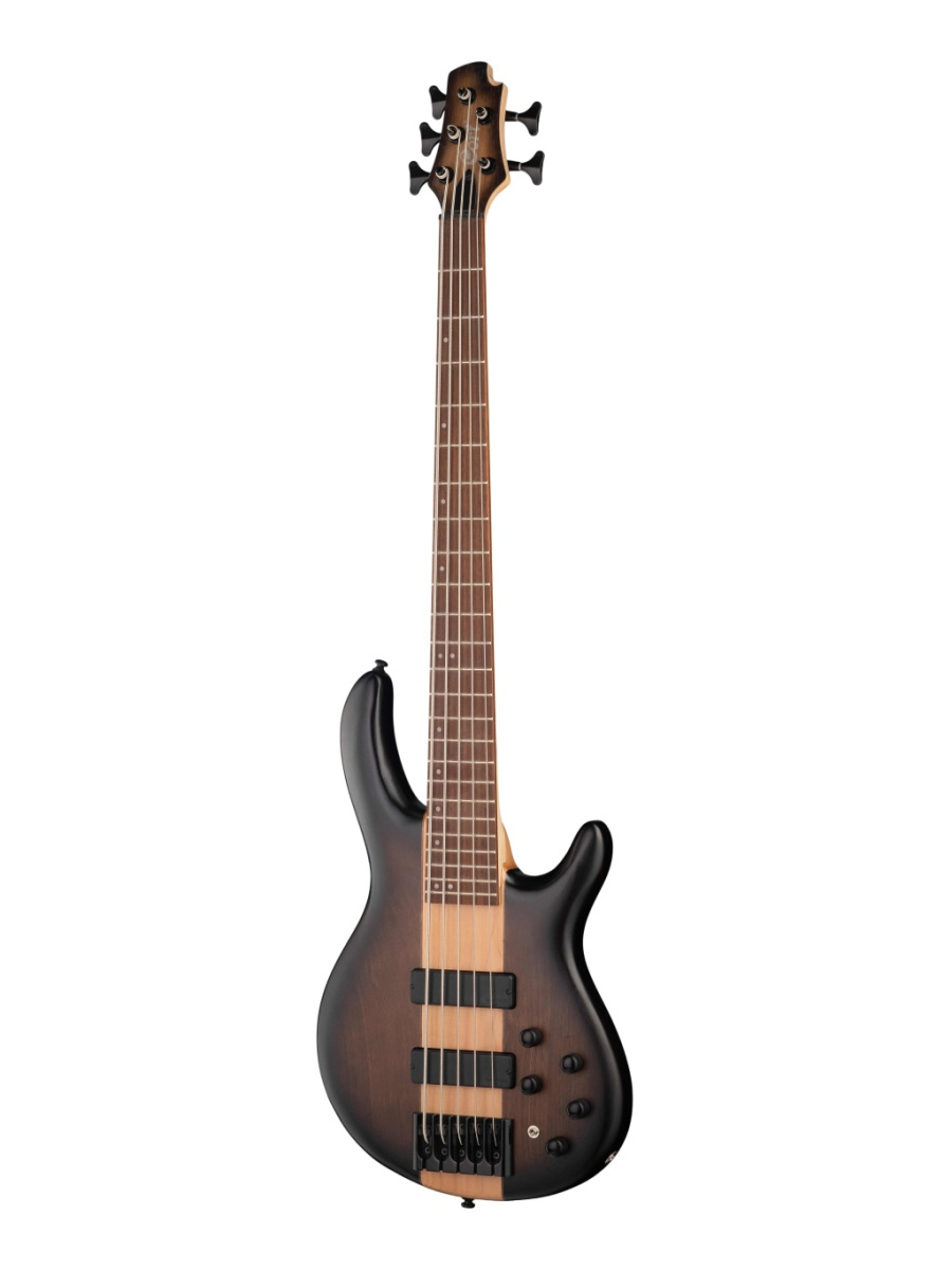 C5-Plus-OVMH-ABB Artisan Series Бас-гитара 5-струнная, коричневая, Cort купить в prostore.me