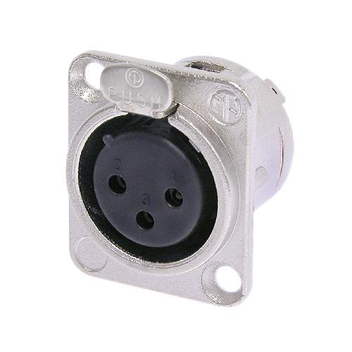 картинка NEUTRIK NC3FD-L-1- панельный разъем XLR female от магазина prostore.me