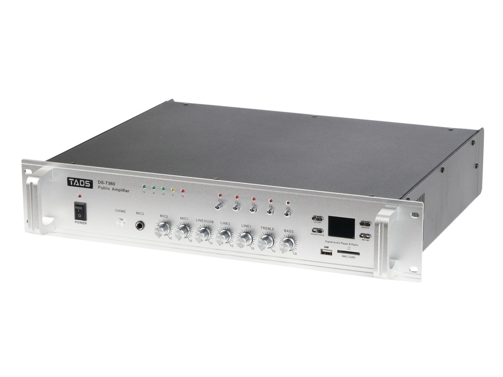 картинка DS-7360 Усилитель мощности трансляционный, 360Вт, TADS от магазина prostore.me