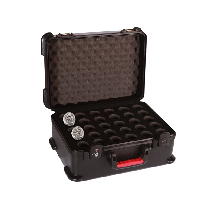 GATOR GTSA-MIC30 - пластиковый кейс для 30 проводных микрофонов купить в prostore.me