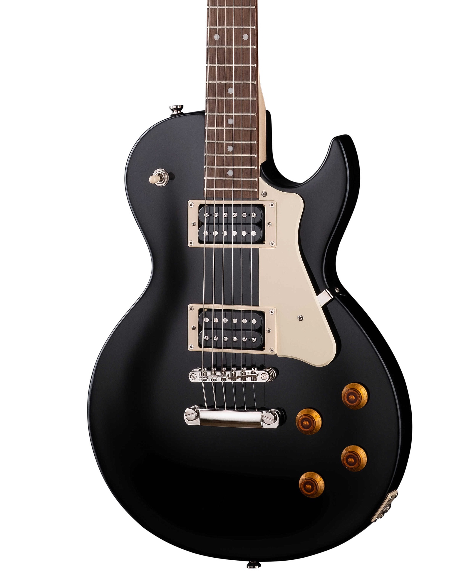 картинка CR100-BK Classic Rock Электрогитара, черная, Cort от магазина prostore.me