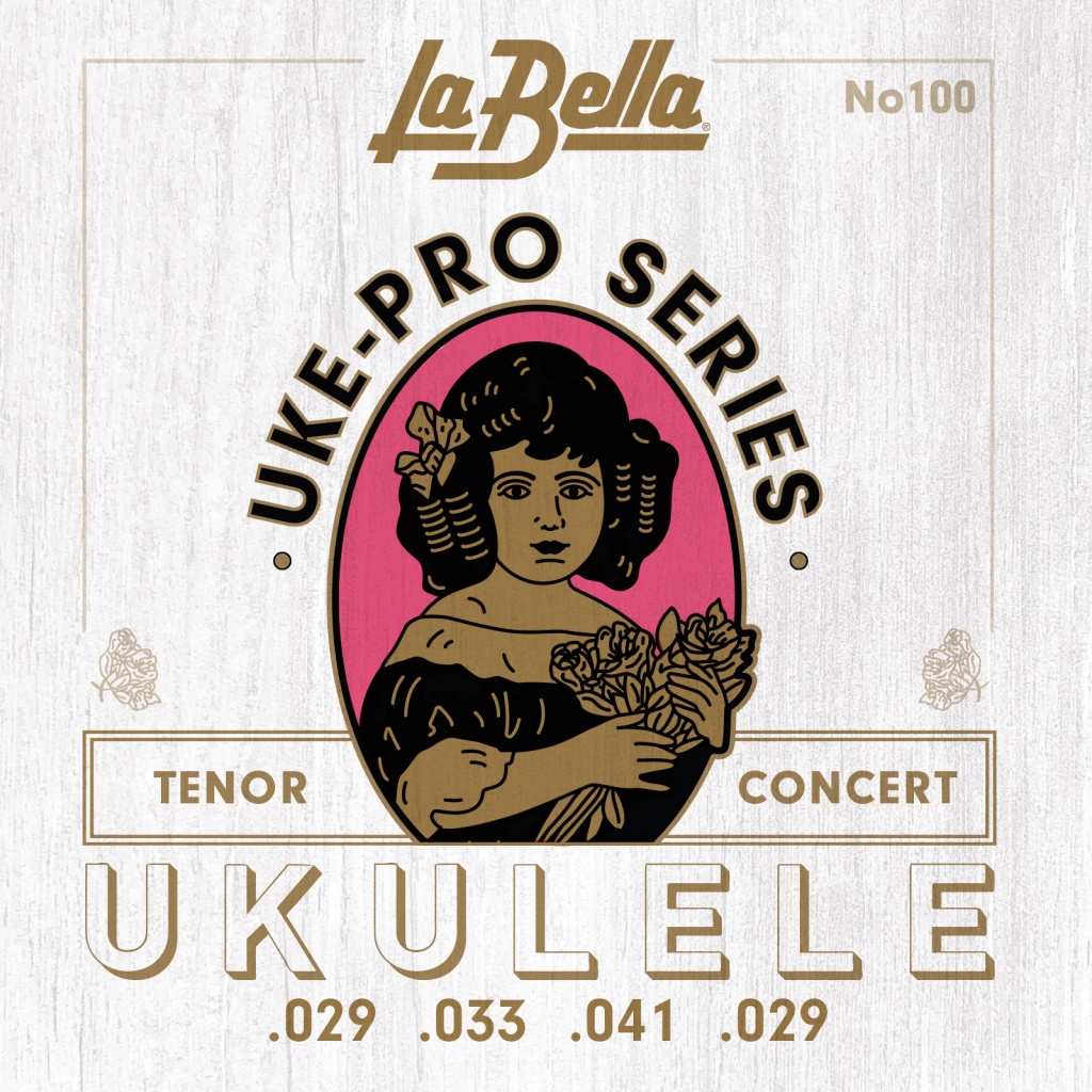 La Bella 100 Uke-Pro Комплект струн для концертного/тенор укулеле. купить в prostore.me