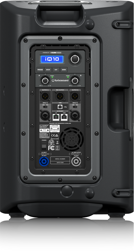 TURBOSOUND iQ10 - активная акустическая система, би-амп,10"+1",2500Вт купить в prostore.me