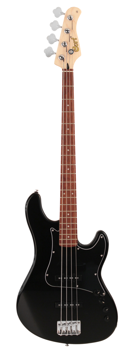GB34JJ-BK GB Series Бас-гитара, черная, Cort купить в prostore.me
