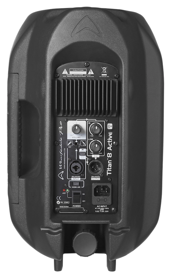 Wharfedale Pro TITAN 8 Active MKII активная акустическая система. Мощность (RMS/Progr) 180/360 купить в prostore.me
