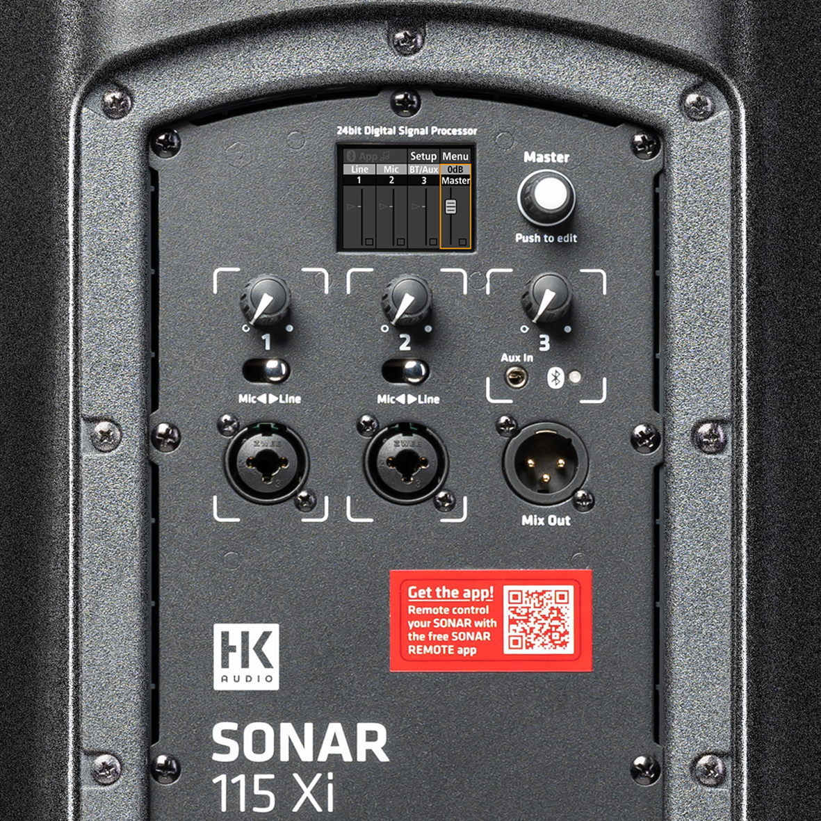 HK AUDIO SONAR 115 Xi Профессиональная активная акустическая система. Пиковая мощность 1200 Вт. Конф купить в prostore.me