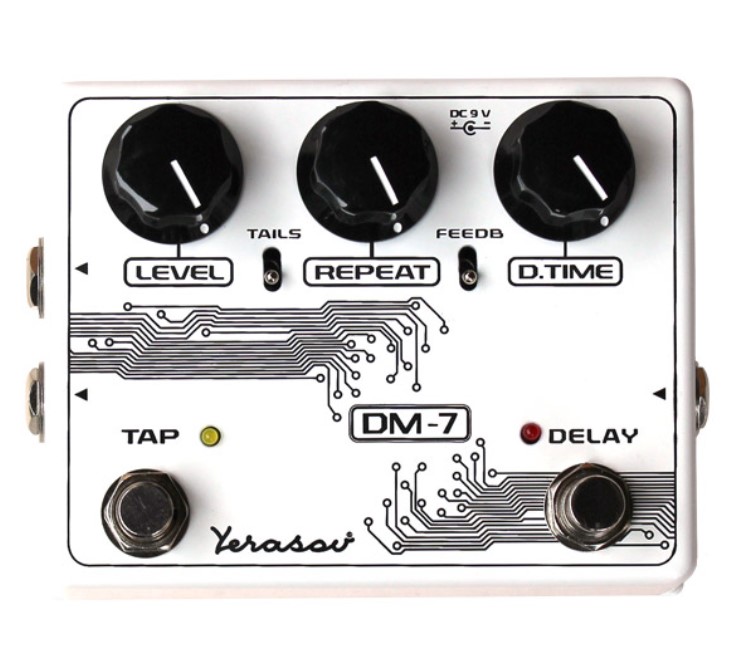 DM-7-Yerasov Tap Delay Педаль эффектов, Yerasov купить в prostore.me