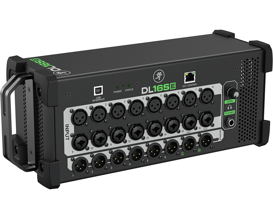 MACKIE DL16SE 16-канальный цифровой рэковый аудио микшер