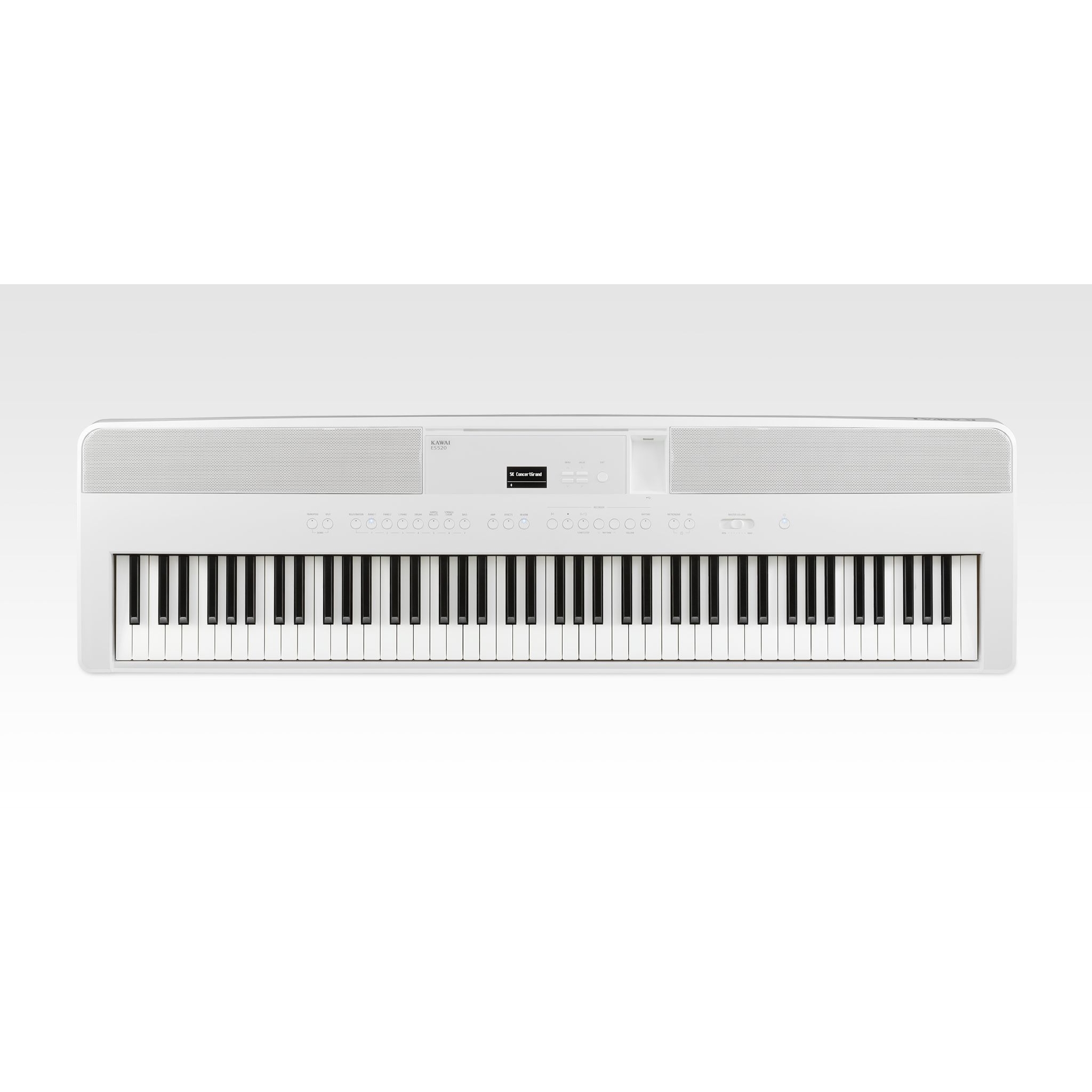 KAWAI ES520 W - цифровое пианино, механика RH III, 34 тембра, 2*20 Вт, цвет белый купить в prostore.me