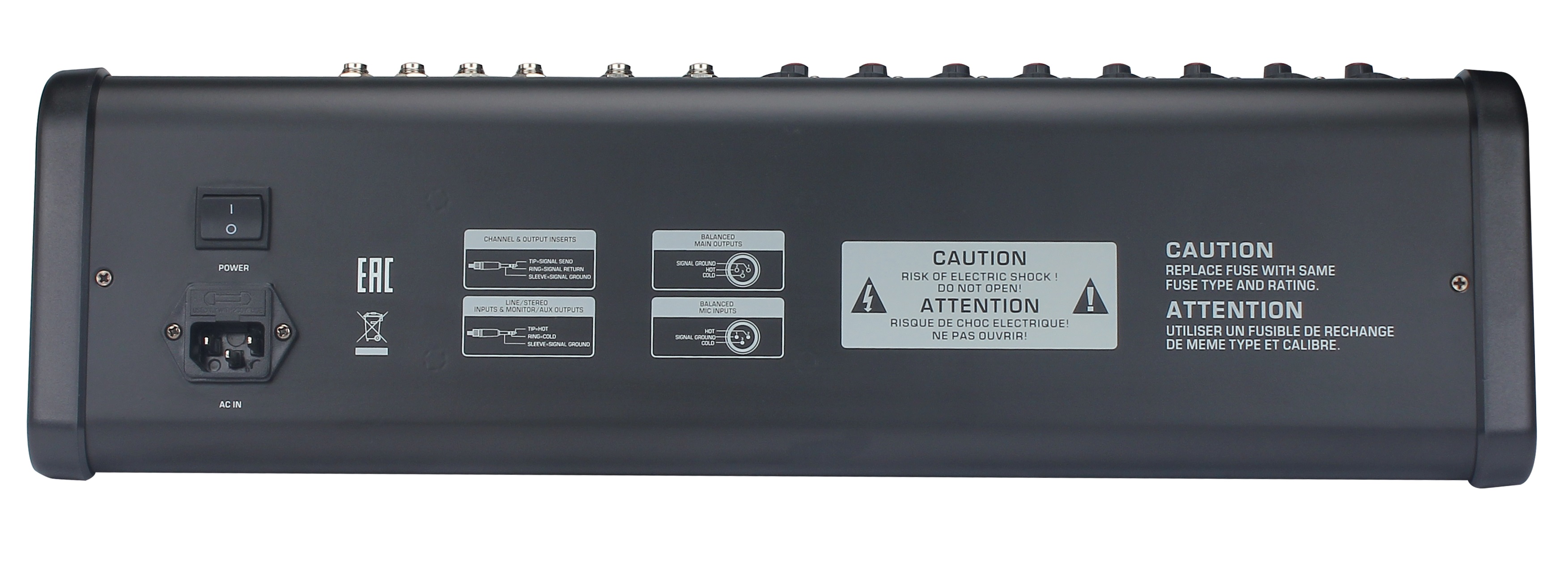 картинка SVS Audiotechnik mixers AM-12 Микшерный пульт аналоговый,12-канальный, 24 DSP эффекта, USB интерфейс от магазина prostore.me