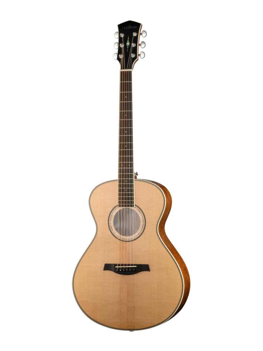 P680-WCASE-NAT Электро-акустическая гитара, цвет натуральный, с футляром, Parkwood купить в prostore.me