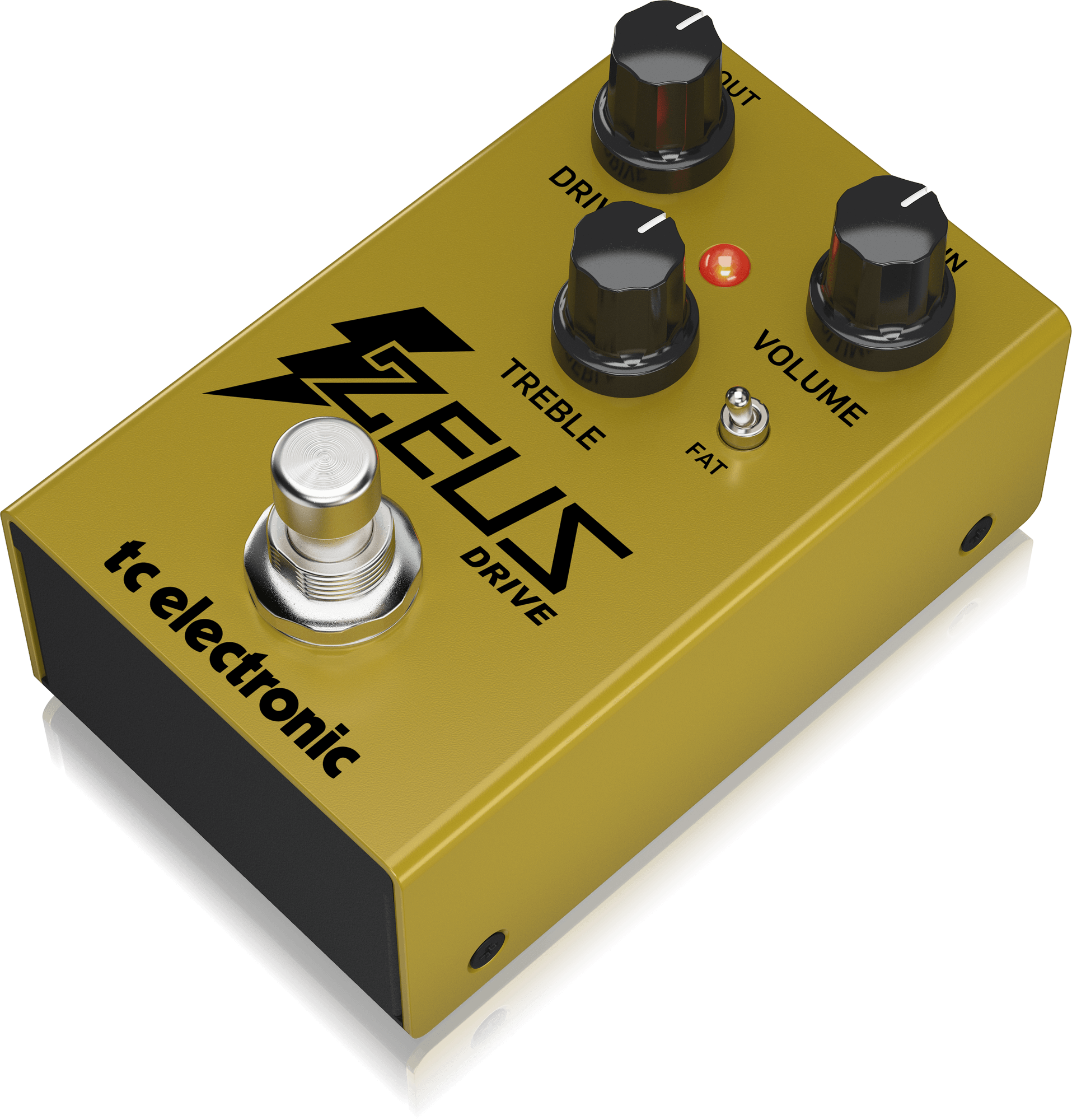 картинка TC ELECTRONIC ZEUS DRIVE OVERDRIVE - гитарная педаль эффекта овердрайв от магазина prostore.me