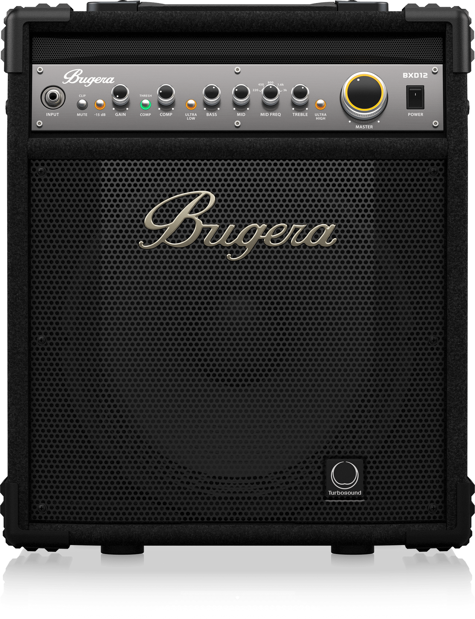 BUGERA BXD12 - басовый комбоусилитель, 1000 Вт, 1 х 12' TURBOSOUND купить в prostore.me