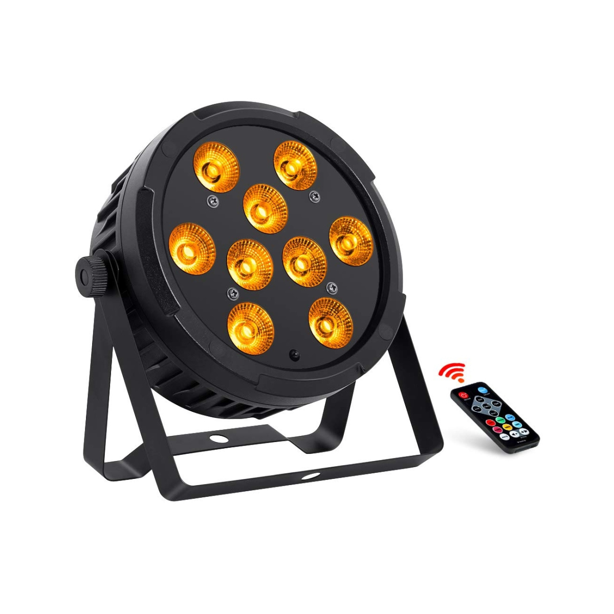 INVOLIGHT LEDPAR9HEX - светодиодный прожектор RGBWA+UV. DMX-512, ИК-ДУ купить в prostore.me