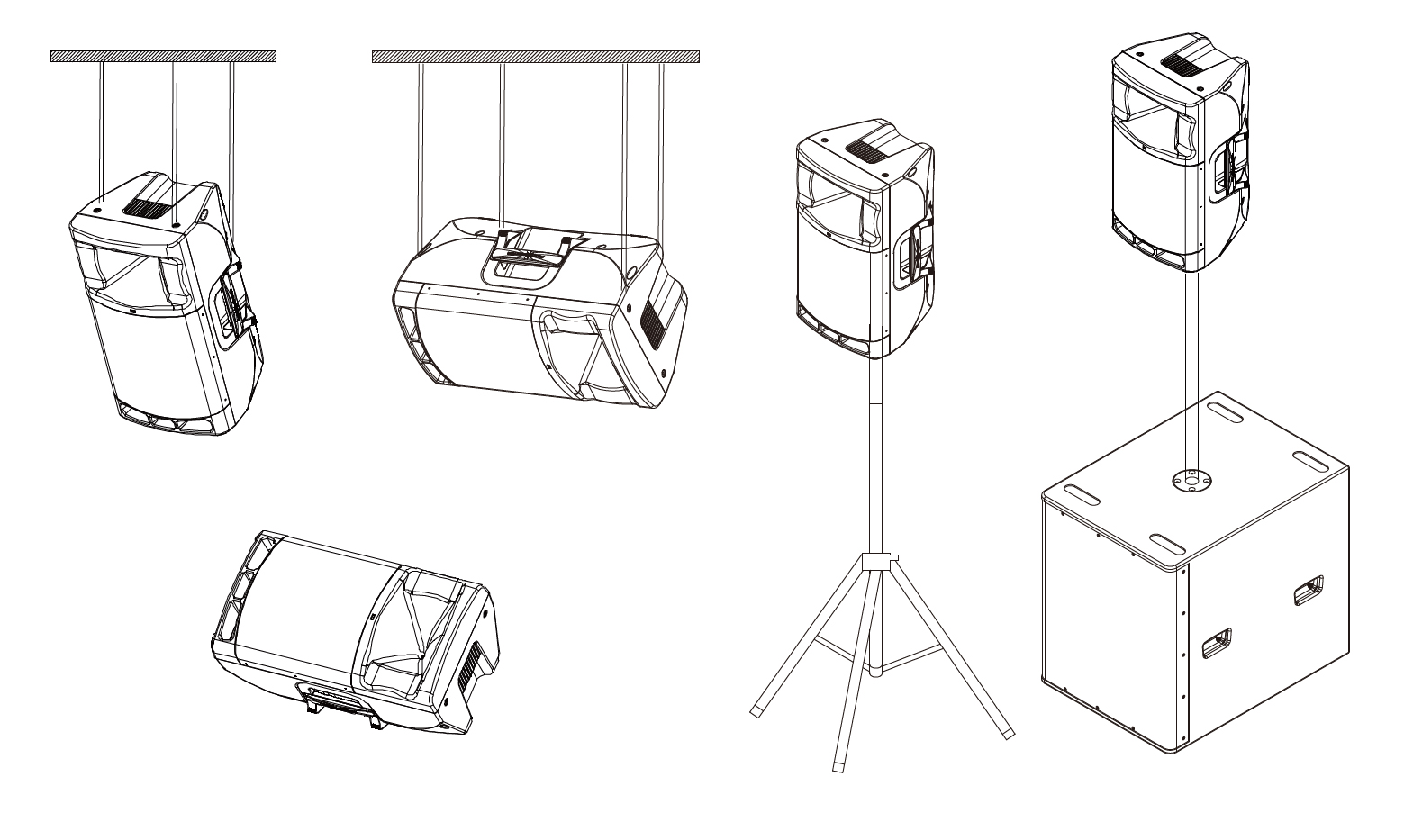 картинка Audiocenter MA12 активная акустическая система с DSP и Bluetooth, 1600 Вт, SPL max 131дБ, дисперсия  от магазина prostore.me