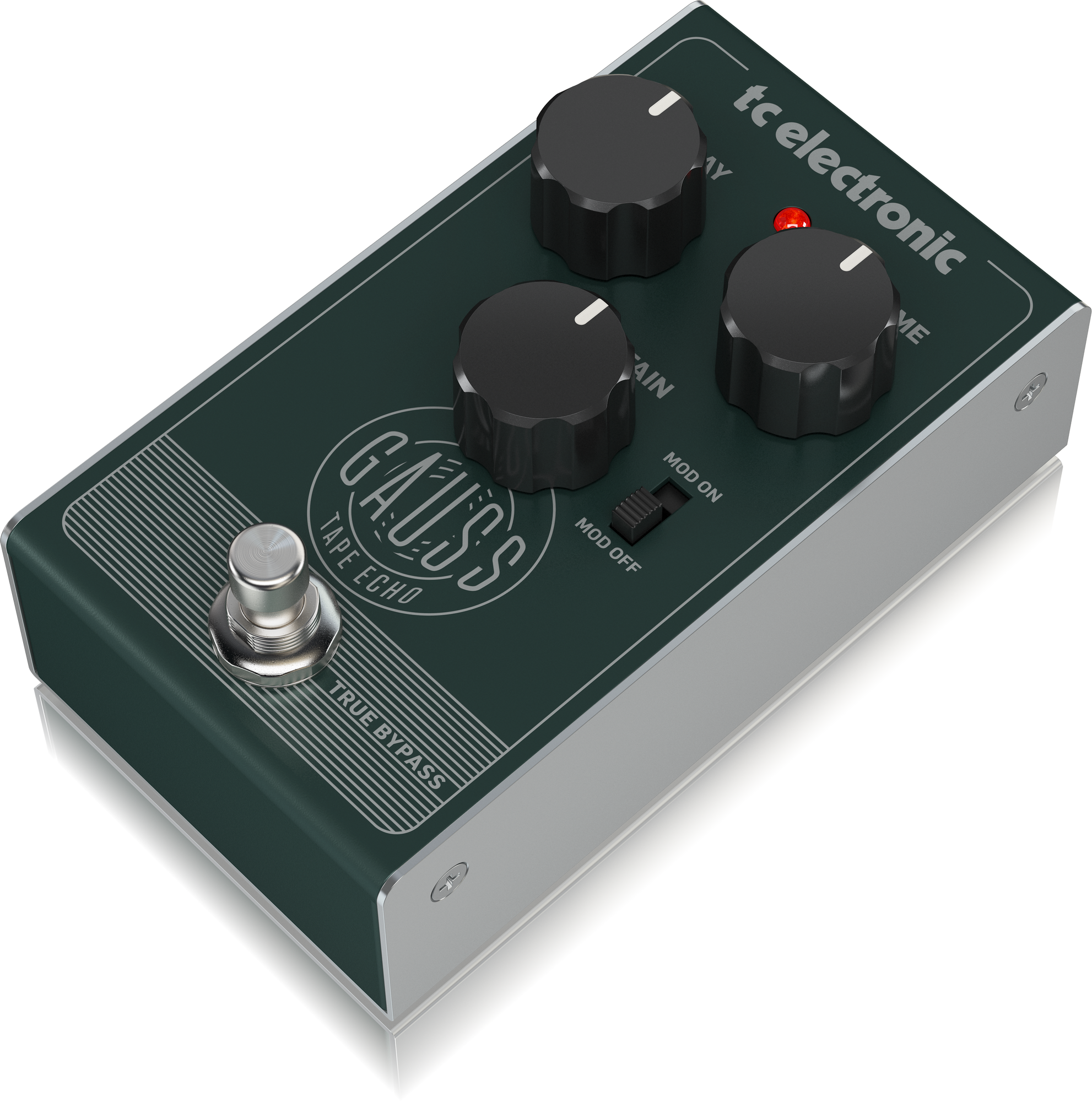 картинка TC ELECTRONIC GAUSS TAPE ECHO - гитарная педаль, эффект дилей от магазина prostore.me