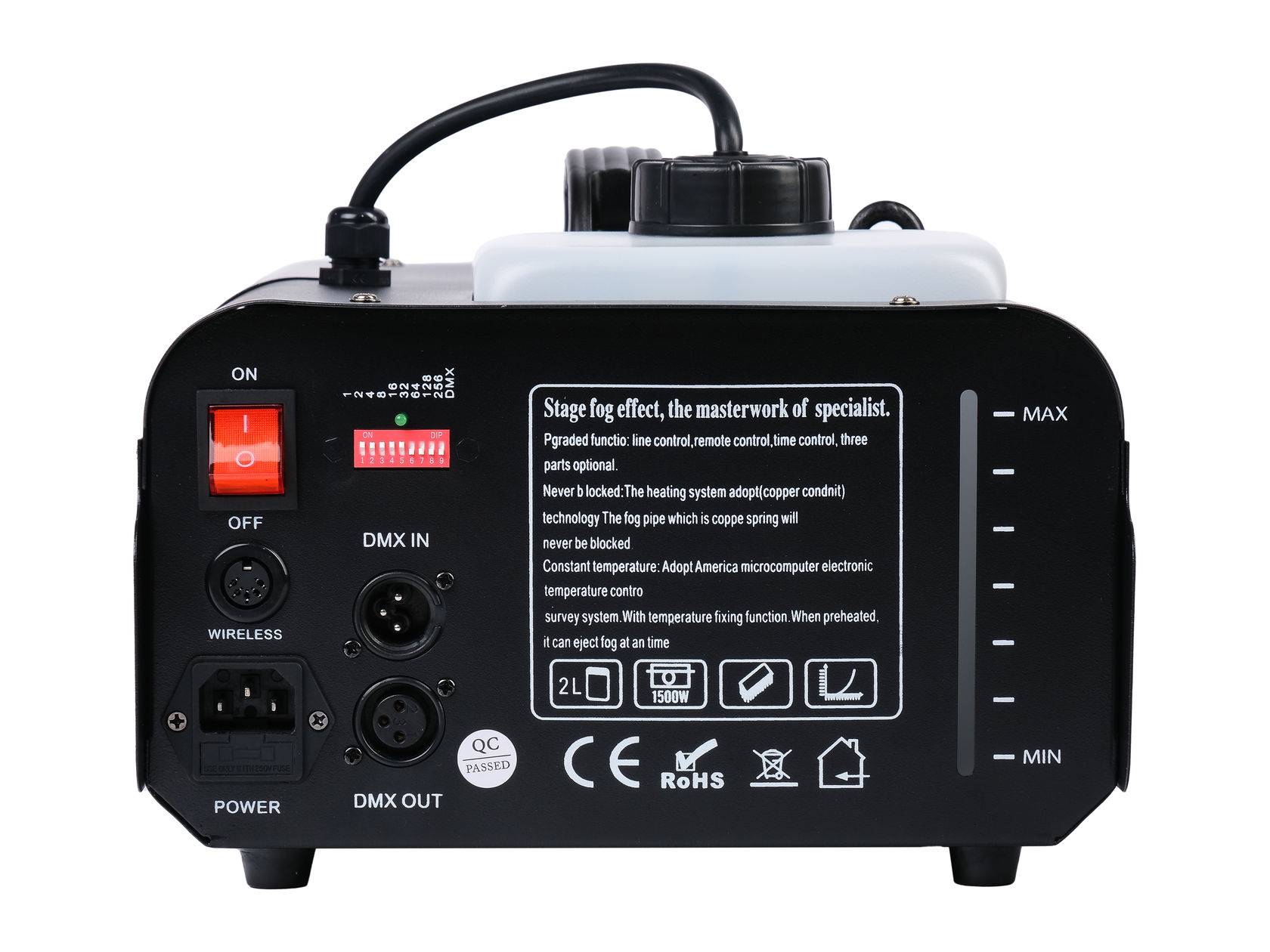 картинка WS-SM1200 Генератор дыма, 1200 Вт, LAudio от магазина prostore.me