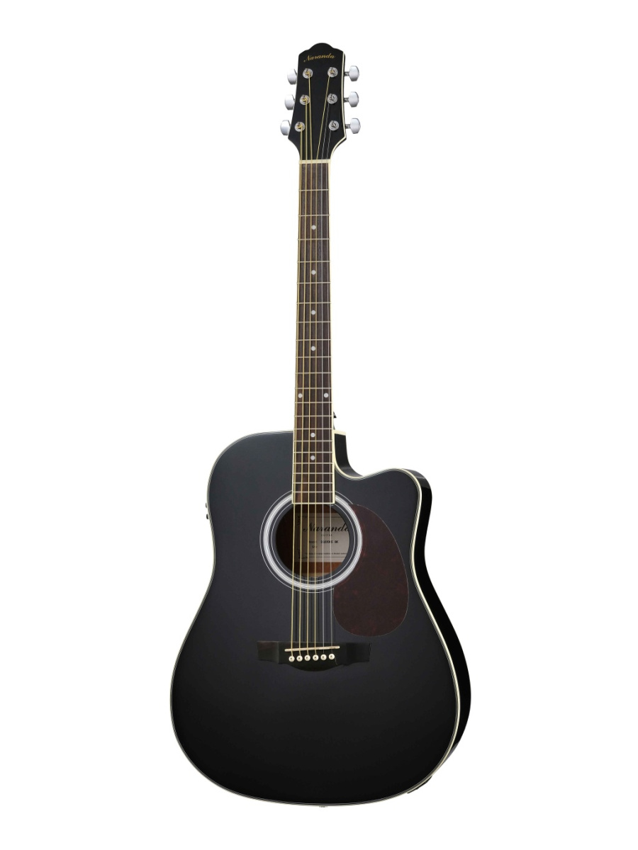 DG220CEBK Акустическая гитара со звукоснимателем, с вырезом Naranda купить в prostore.me