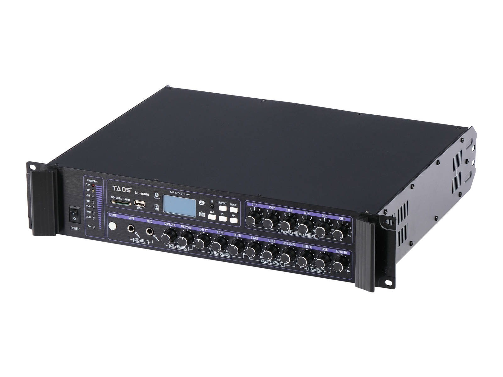 картинка DS-9360 Усилитель мощности трансляционный, 360Вт, TADS от магазина prostore.me