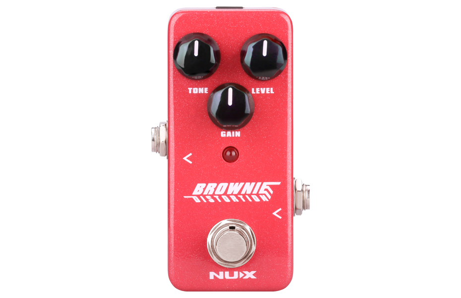 картинка NDS-2 Brownie Distortion Педаль эффекта, Nux от магазина prostore.me
