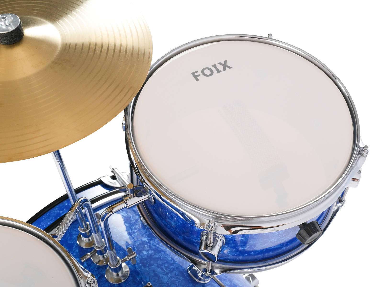 картинка CDF-1096BL Компактная ударная установка, синяя, Foix от магазина prostore.me