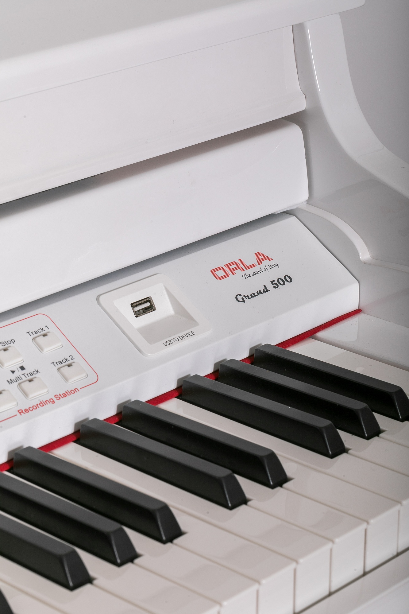 Orla Grand-500-WHITE Цифровой рояль, с автоаккомпанементом, белый (2 коробки). купить в prostore.me